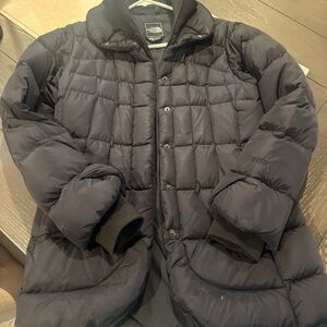 The North Face Men's Dark Gray Puffer Coat